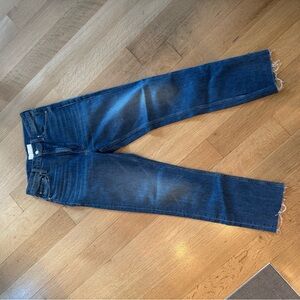 MOTHER Blue Straight Jeans